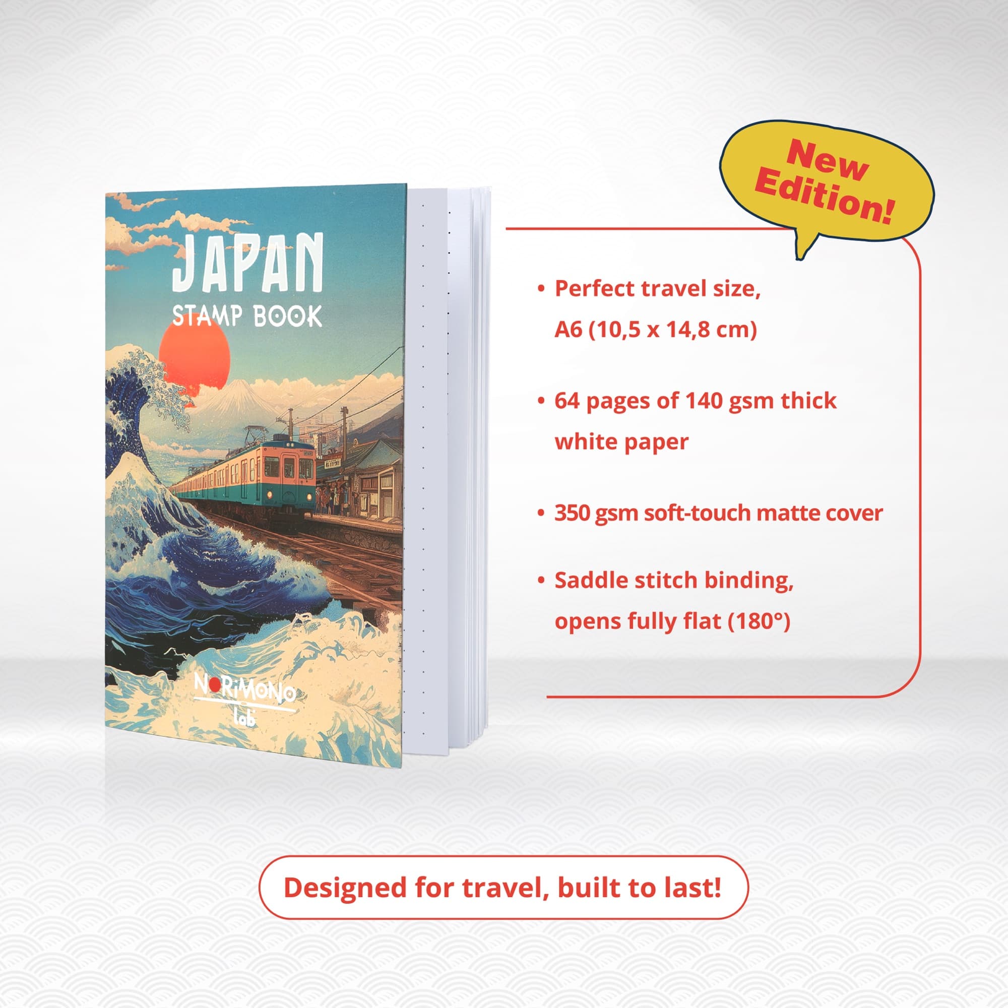 Materials and finishes of the booklet